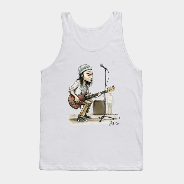 Jaco Pastorius •• Tank Top by unknown_pleasures